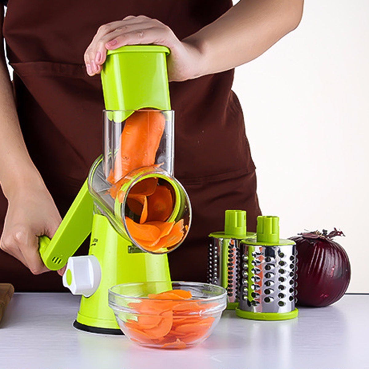 Pro Veggie Slicer – Runder Gemüseschneider